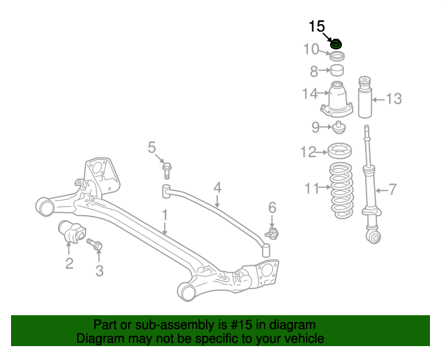 20092010 Pontiac Vibe Nut 19184388