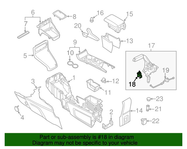 20182020 Ford EcoSport Warning Switch GN1Z15A851A