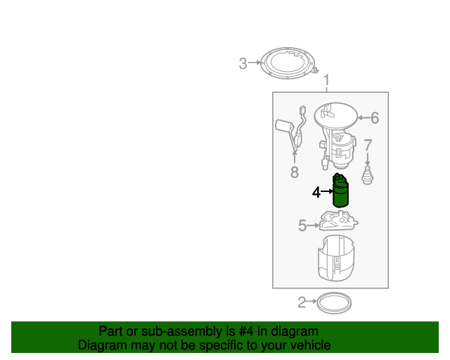 20122020 Mazda Fuel Pump PE0113350 MazdaParts