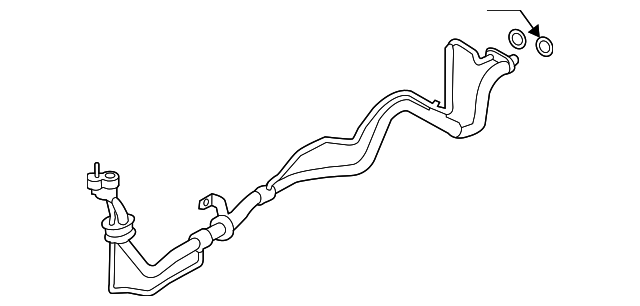 Motorcraft™ A/C Pipe - Ford (YF-38053)