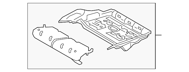 Cushion Frame - Ford (GD9Z-5462527-DC)