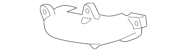 Driver Side Exhaust Pipe Heat Shield - GM (97333894)