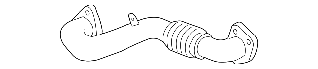 Driver Side Exhaust Manifold Outlet Pipe - GM (97354615)