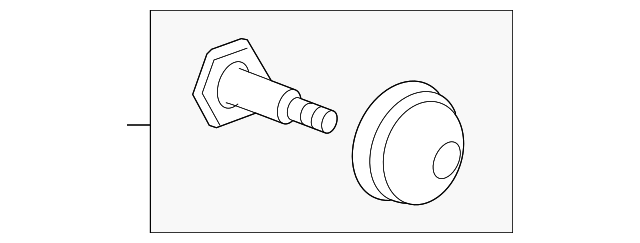 Brake Pressure Modulator Valve Insulator - GM (10386649)