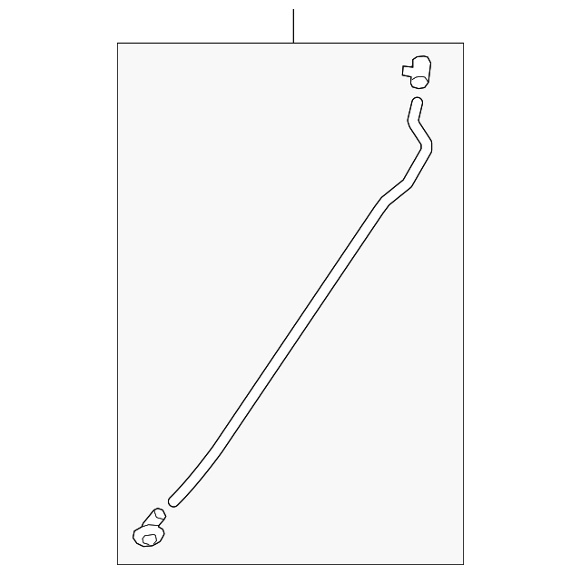 20192024 Chevrolet Blazer Front Driver Side Sunroof Drain Hose