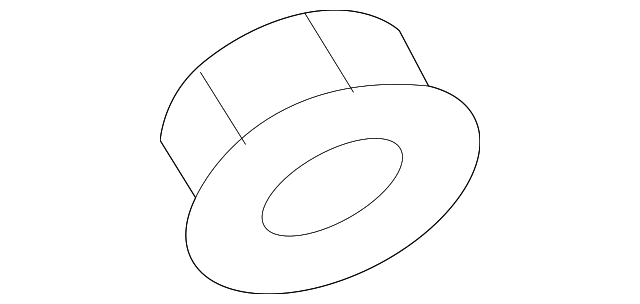 Trans Mount Nut - Scion (90118-WB605)