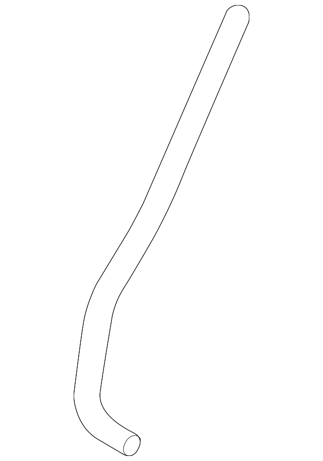 20002004 Ford Focus Engine Coolant Overflow Hose 3M5Z8K012BA