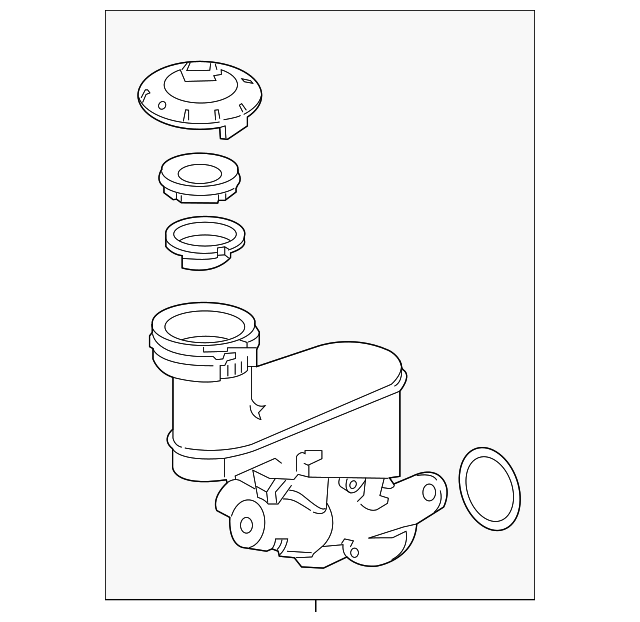 20132017 Honda Accord Master Cylinder Assembly 46100T2FA02 Cheaper