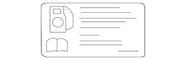 Fuel Recommendation Label - GM (94735729)
