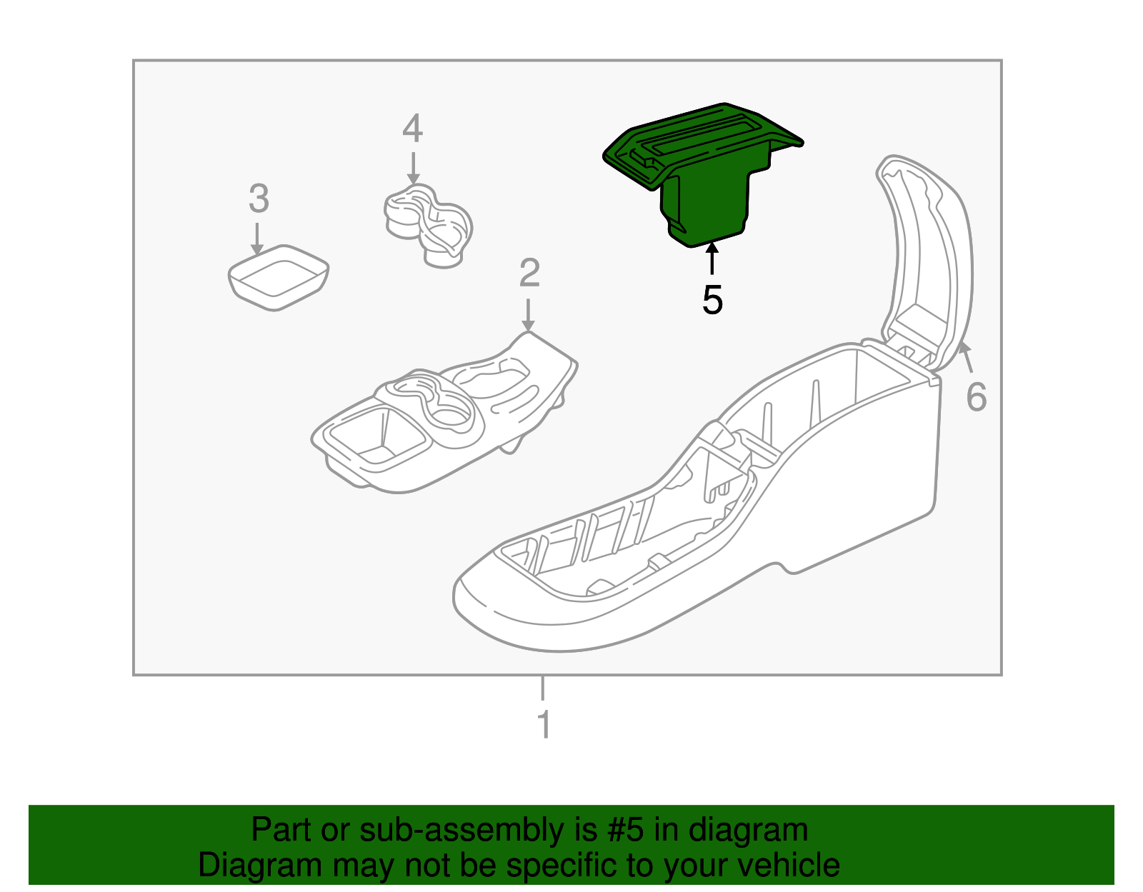 Compartment - GM (12388407)