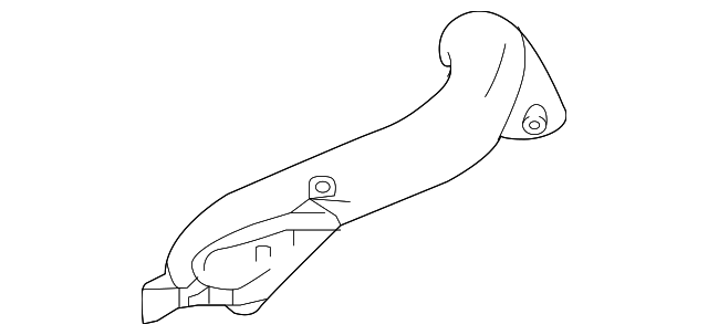 Driver Side Window Defogger Outlet Duct - GM (84438703)