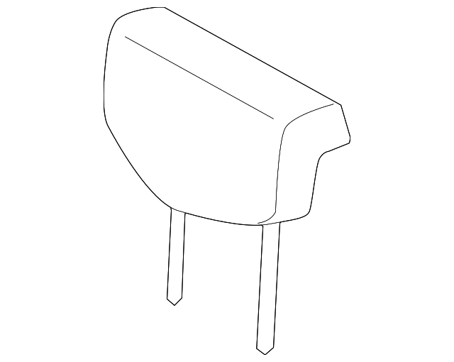 TOYOTA Genuine 71970-0R040-B0 Headrest Assembly TOYOTA Genuine 71970-0R040-B0 Headrest Assembly