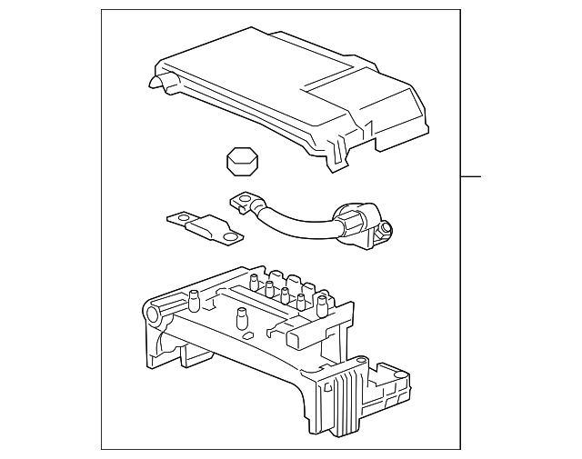 20102019 GM Engine Compartment Fuse Block 84499606 GM Parts Center
