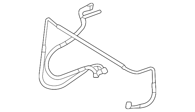Motorcraft™ A/C Refrigerant Suction Hose - Ford (YF-3100)
