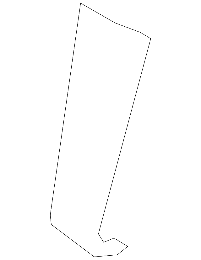 Driver Side Instrument Panel Side Trim Panel - GM (92221877)