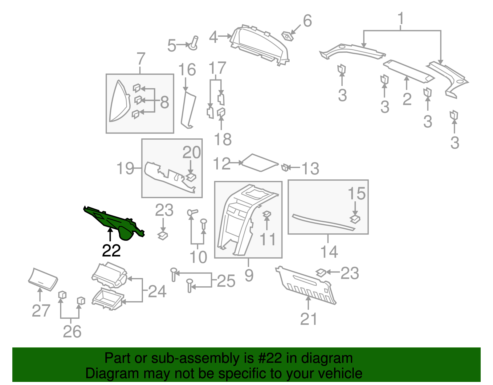 Panel - GM (92254898)