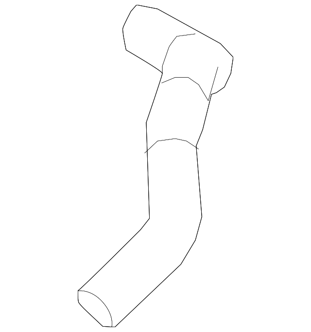 20182023 Toyota Camry PCV Valve Hose 1226225040 Toyota Parts Center