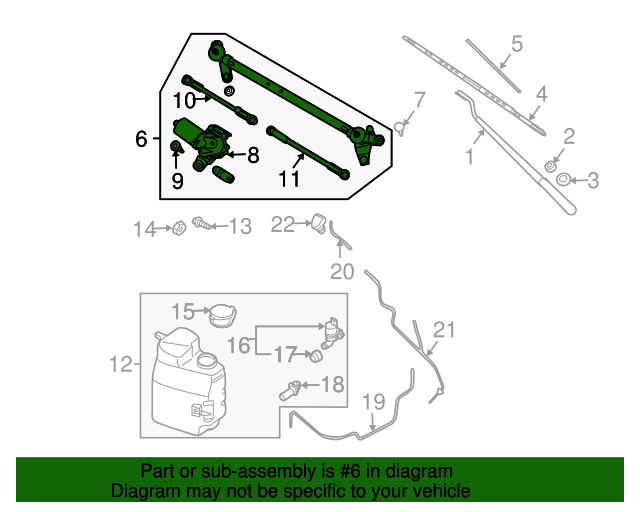 20042015 Nissan OEM NEW 20042015 Nissan Armada Titan 5.6L Windshield