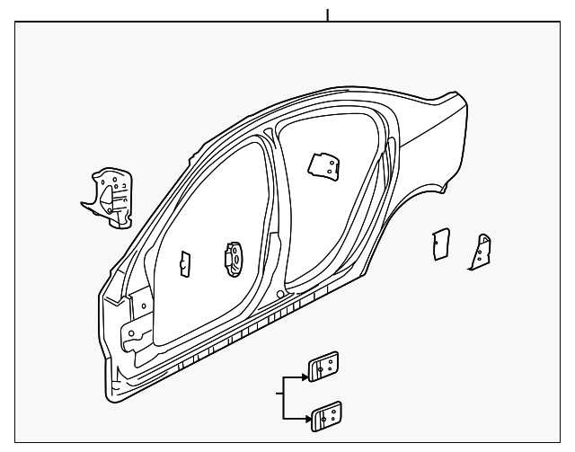 Panel-Body Side Otr - GM (92288050)
