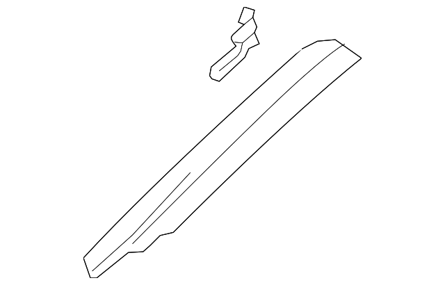 Windshield Pillar Trim - Ford (GD9Z-5403599-BE)