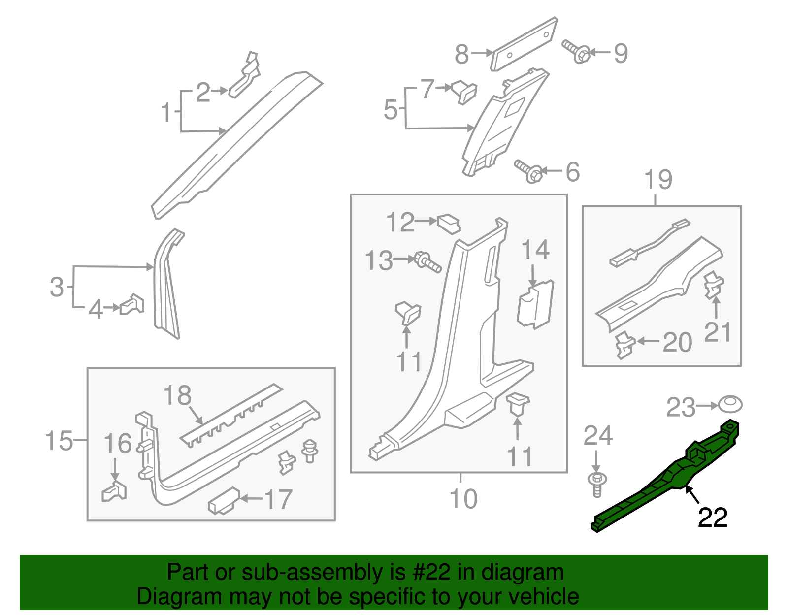Bracket - Ford (GD9Z-54132A14-B)
