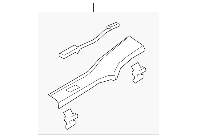 Rear Sill Plate - Ford (GD9Z-5413229-ED)