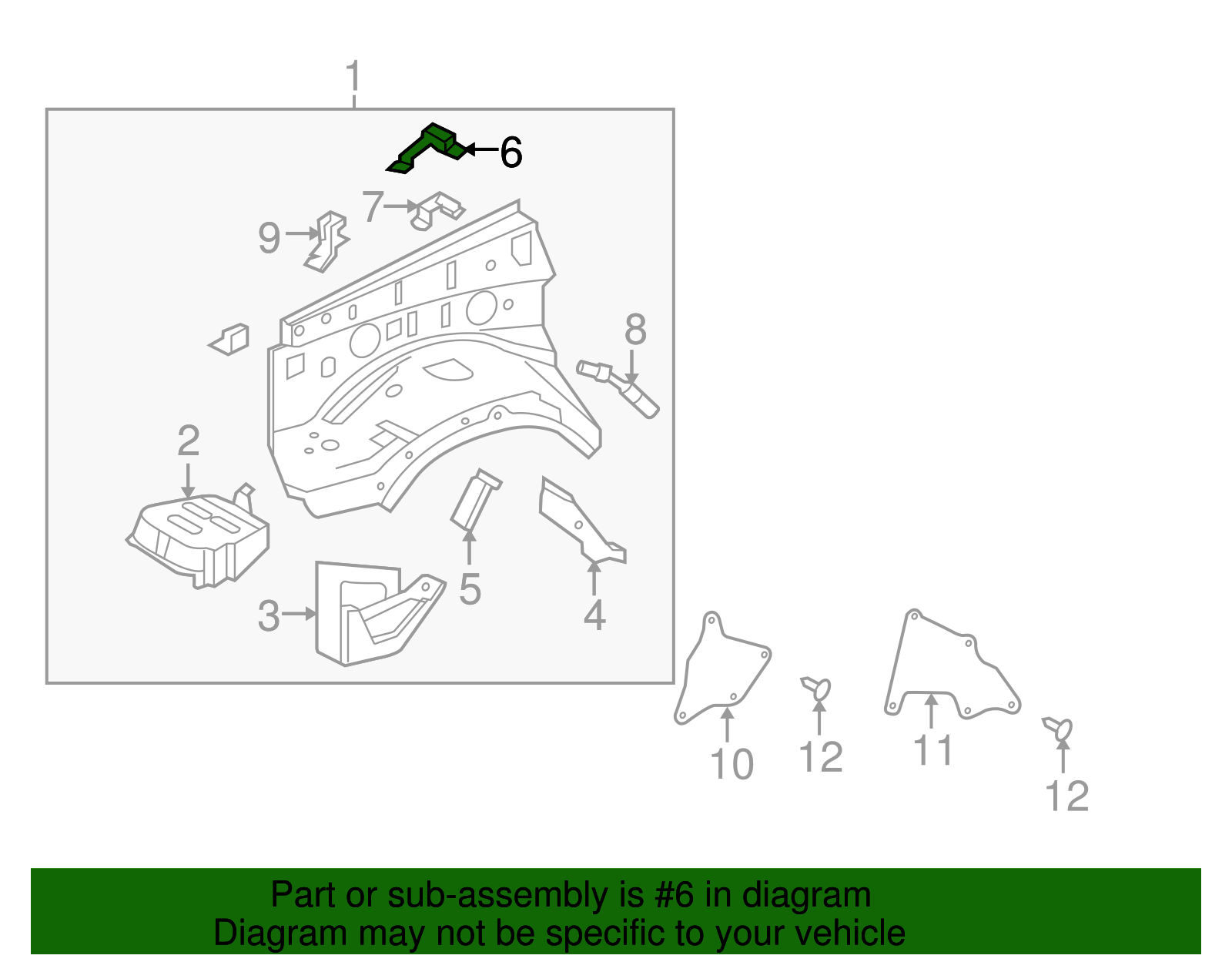 Reinforced Bracket - Toyota (53732-35080)