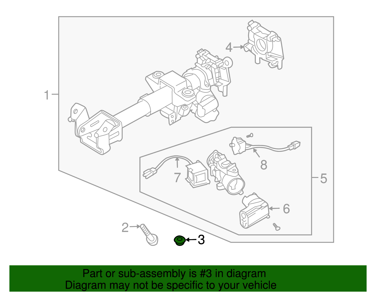Multi-Purpose Nut - GM (94515152)