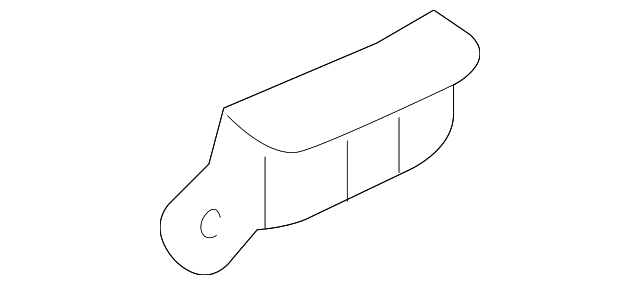 Front Driver Side Fender Front Bracket - Buick (90925641)