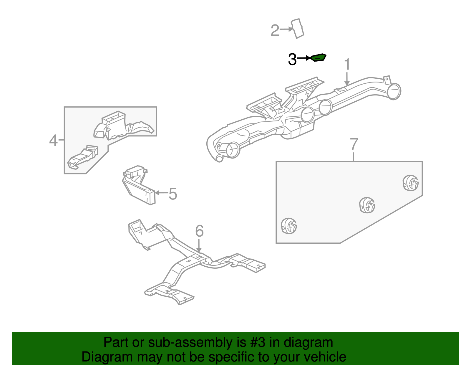Ambient Air Temperature Sensor Retainer - GM (15152429)