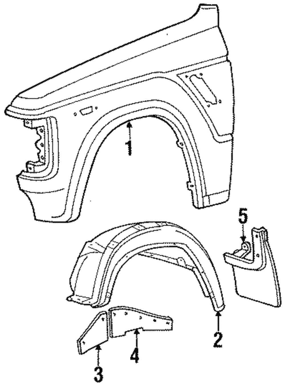 Wheelhouse Seal - Toyota (53738-90A00)