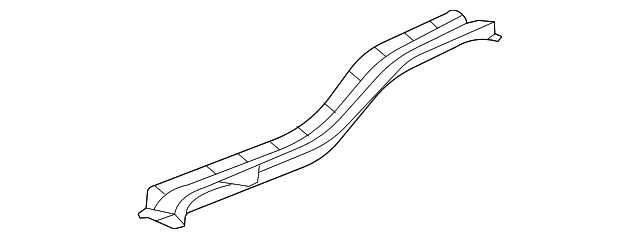 Passenger Side Rear Compartment Floor Panel Rail - GM (84338533)