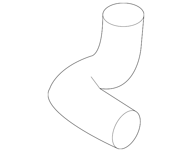 Air Conditioning Blower Outlet Duct Drain Hose - GM (95981210)