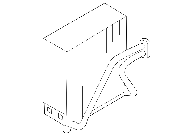 Air Conditioning Evaporator Core Kit with Seals - GM (96435892)