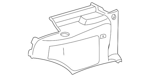 Quarter Trim Panel - GM (89024217)