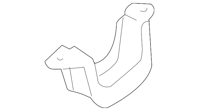 OEM Subaru Forester Passenger Side Stabilizer Bar Bracket - 20540SA050 (1996-2008)