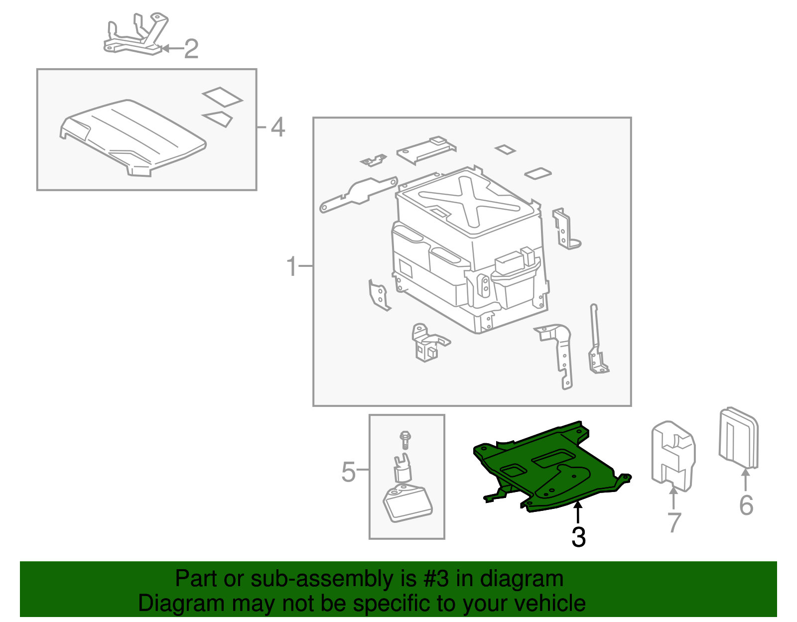 Drive Motor Inverter Bracket - Toyota (G925B-33010)