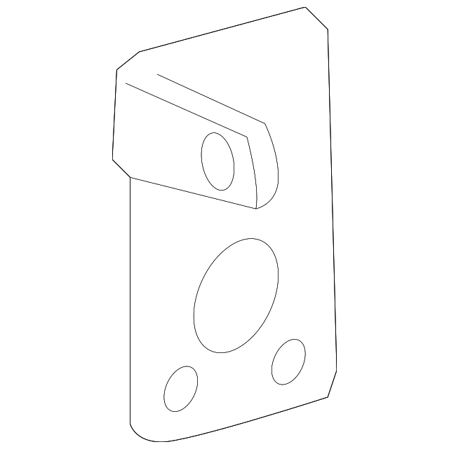 Track Cover Rear Bracket - GM (10285959)