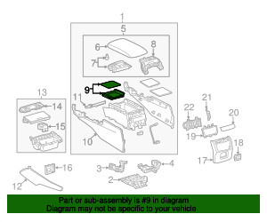Box - Lexus (58801-30290)