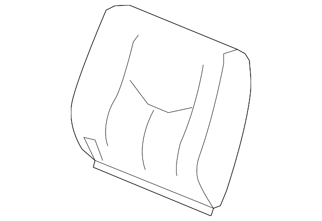 Cover, R/Seat Black Cushion                    *Ebony (19127606)