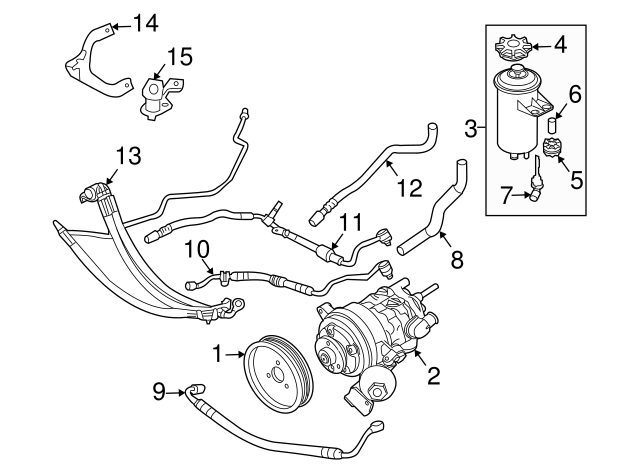 OEM BMW Return Hose Part# 32416753821 | BMW Parts Center