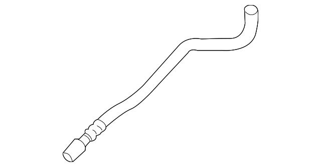 OEM BMW Return Hose Part# 32416753821 | BMW Parts Center