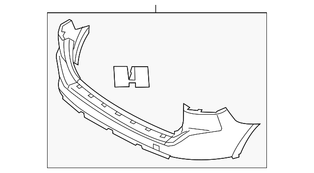 2014-2017 Volvo XC60 Bumper Cover 39828770 | OEM Parts Online