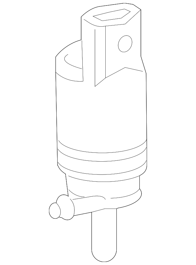 ACDelco 12335842 GM Original Equipment Rear Window Washer Pump 328 in