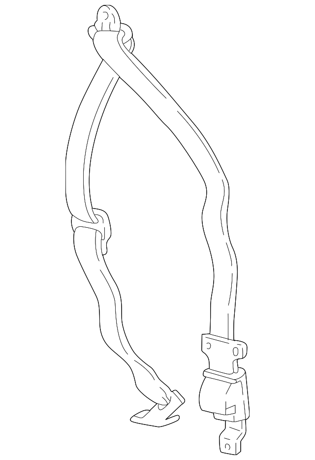 Lap & Shoulder Belt - Ford (YL2Z-78611B09-AAA)