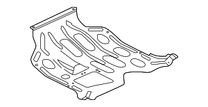 42536907 - Front Bumper Fascia Skid Plate 2017-2022 Buick Encore ...
