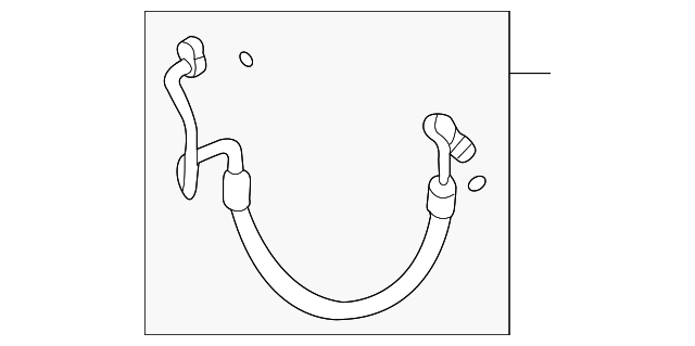 80311-SDP-A61 Suction Hose Genuine Honda