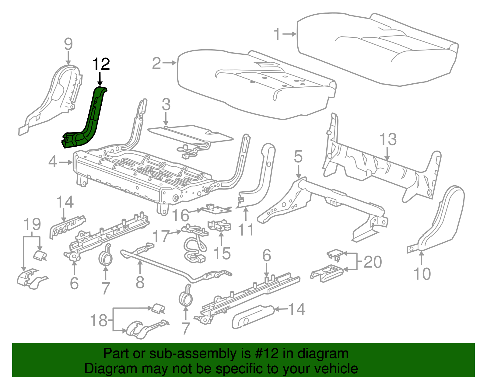 Hinge Cover - GM (84081803)