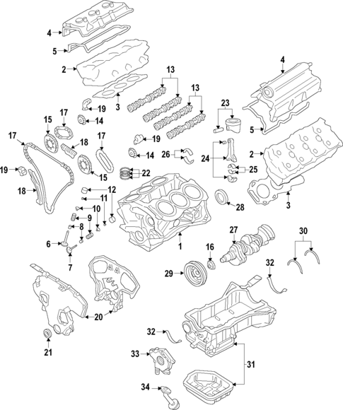 Engine for 2012 Infiniti FX35 #0