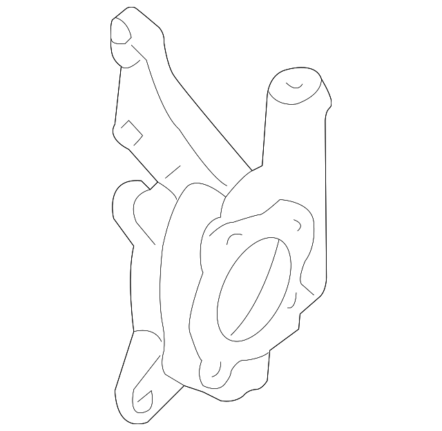 Knuckle, Left-hand Knuckle, Left-hand